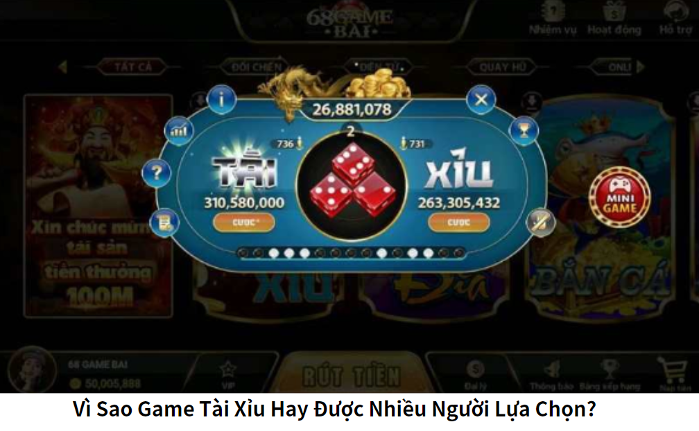 Game tài xỉu online uy tín