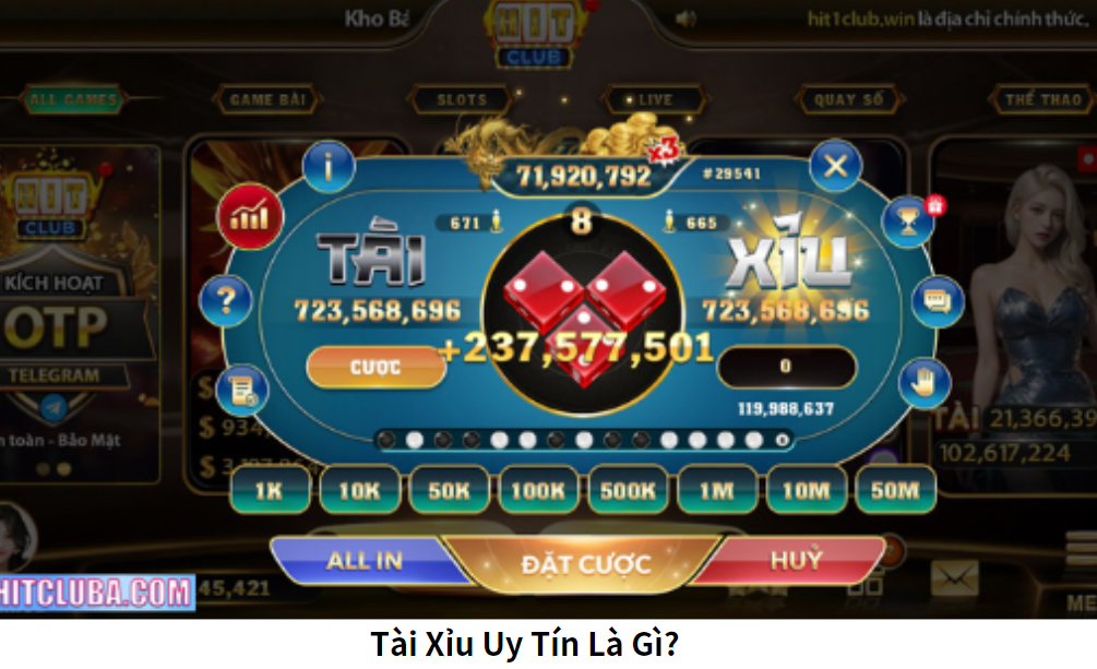 Tài Xỉu Uy Tín Là Gì?