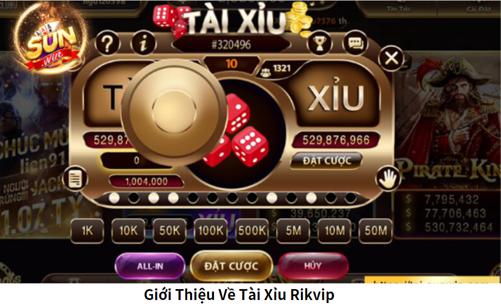 Giới Thiệu Về Tài Xỉu Rikvip