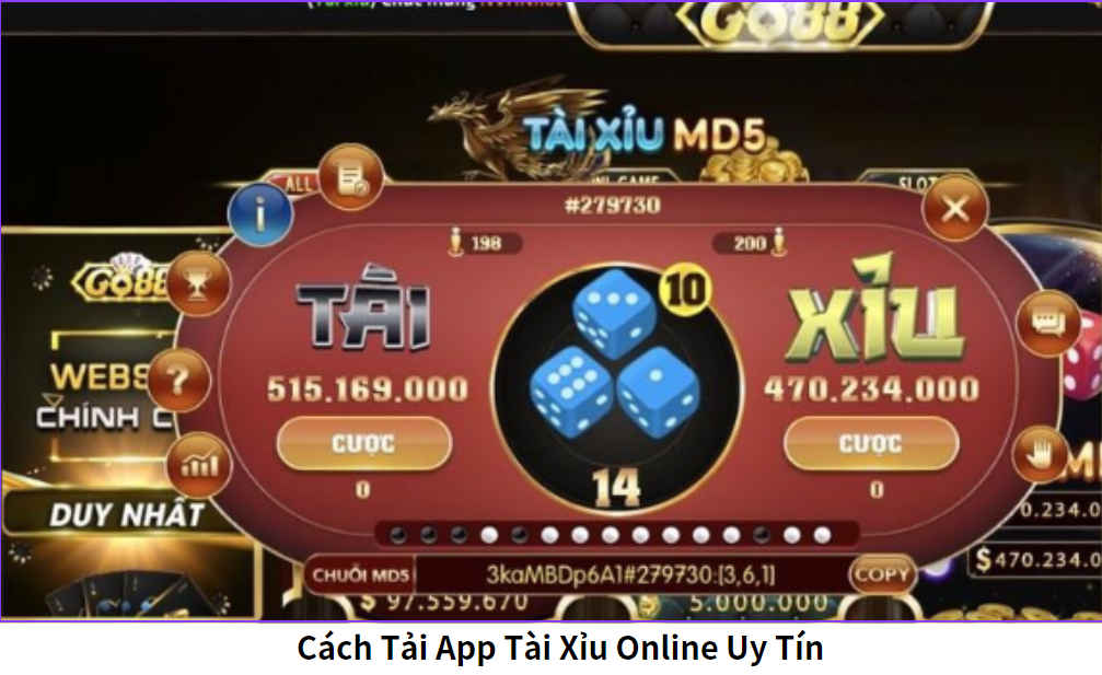 Game tài xỉu online uy tín