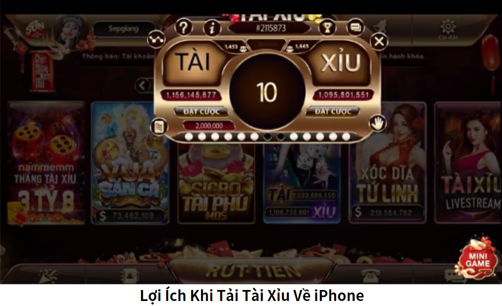 Tải tài xỉu