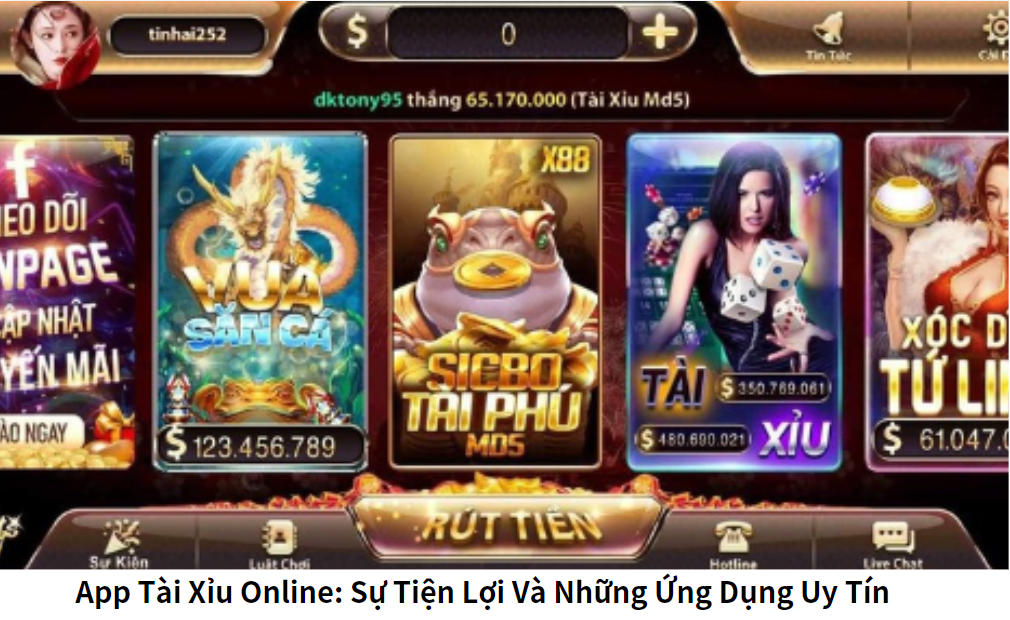 App Tài Xỉu Online: Sự Tiện Lợi Và Những Ứng Dụng Uy Tín