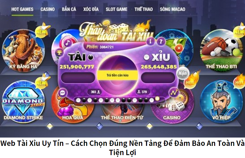 Cách Chơi Tài Xỉu Online Dễ Thắng Trên Các Web Tài Xỉu Uy Tín