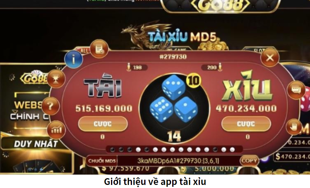 Giới thiệu về app tài xỉu